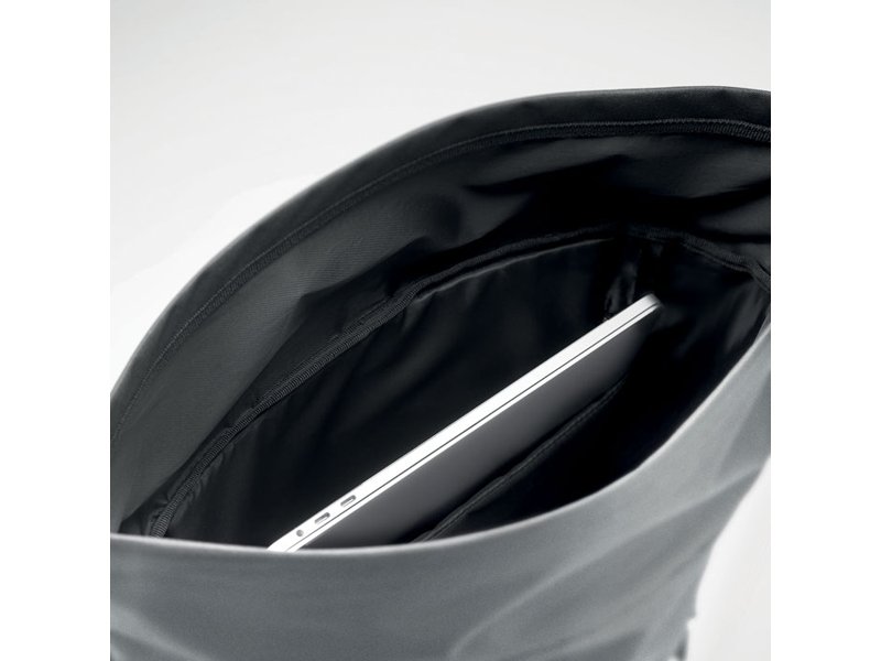 BRIGHT ROLLPACK - Reflecterende rolltop rugzak