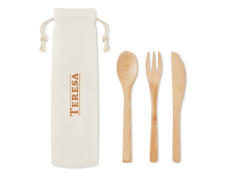 Bamboe bestekset Bamboe bestekset
