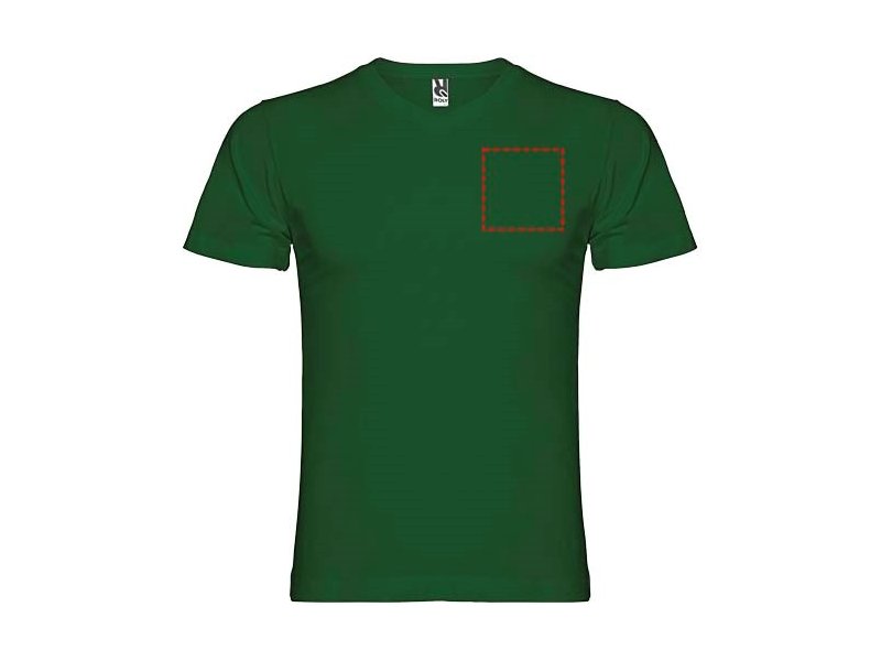 Samoyedo herenshirt met V-hals en korte mouwen Samoyedo herenshirt met V-hals en korte mouwen