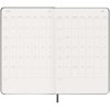 Moleskine verticale agenda voor 12 maanden met zachte kaft L Moleskine verticale agenda voor 12 maanden met zachte kaft L
