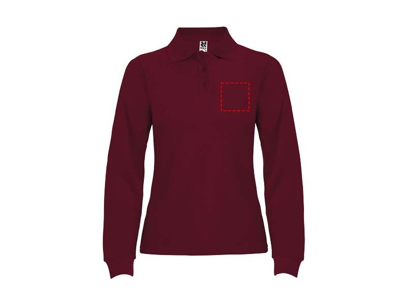 Estrella damespolo met lange mouwen