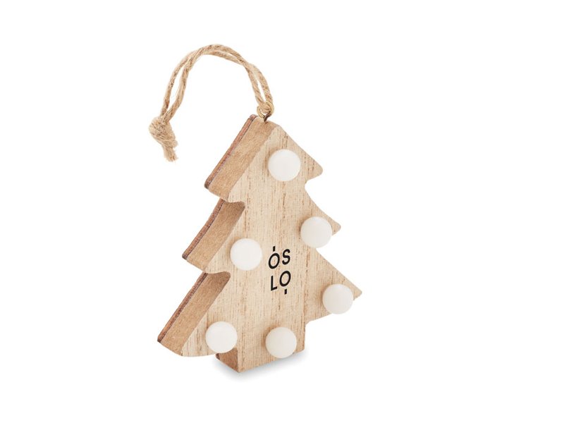 LULIE - Houten boom met lichtjes