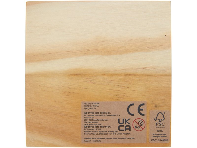 Strobus houten boter-kaas-en-eieren-spel Strobus houten boter-kaas-en-eieren-spel