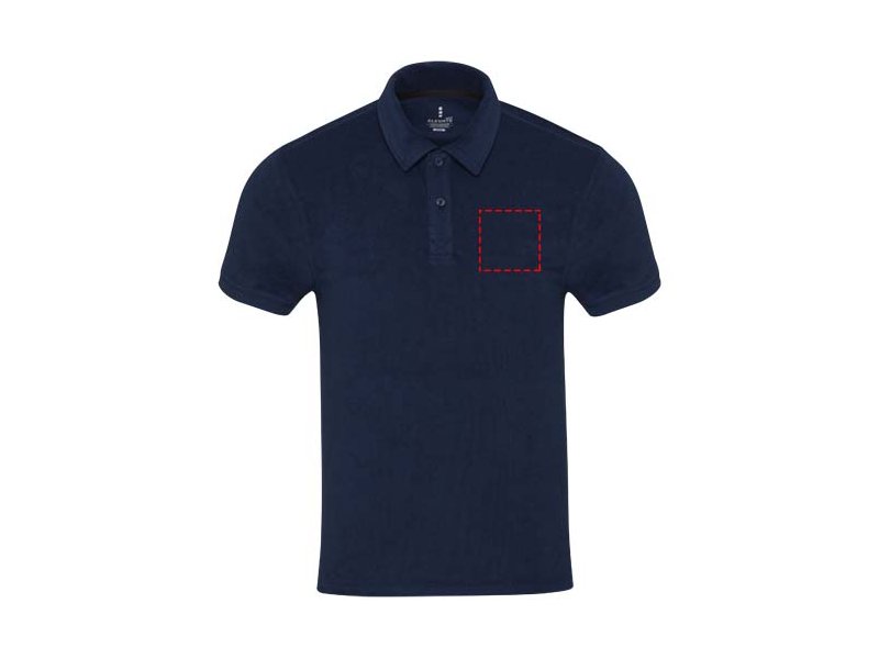 Akoya gerecyclede terry unisex polo