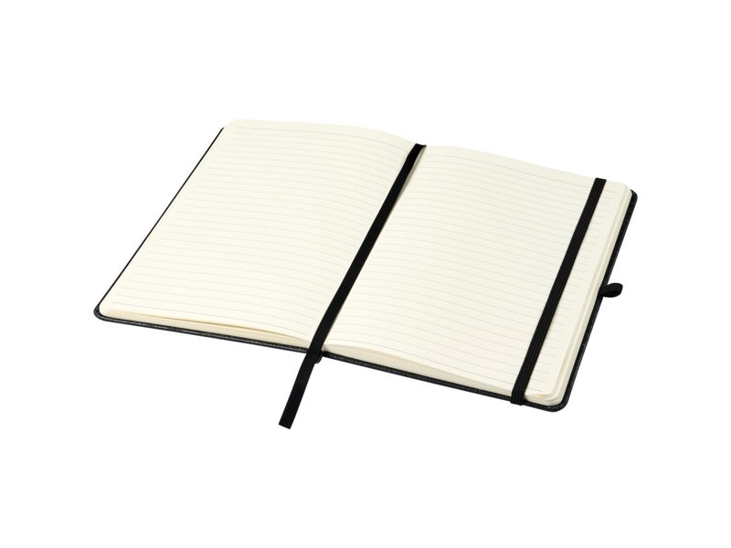 Atlana lederen notitieboek in A5 formaat