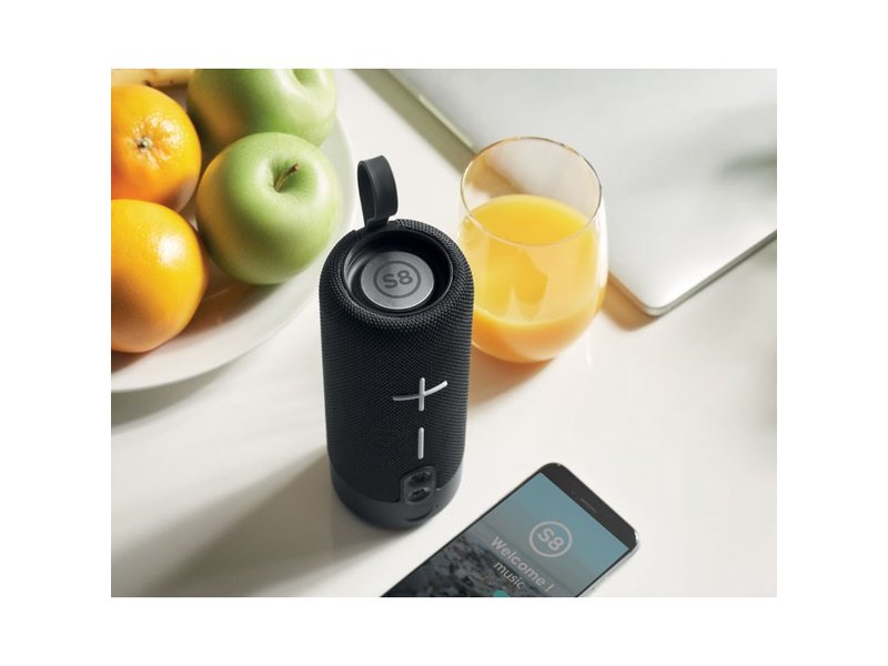 Yellow speaker bedrukken | Jouw relatiegeschenk & promotieartikel