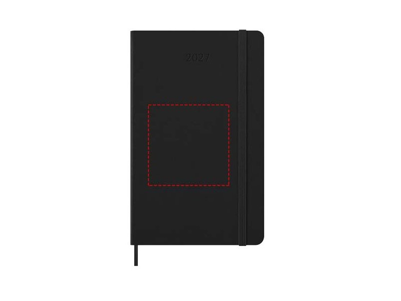Moleskine horizontale week-agenda voor 12 maanden met harde kaft L Moleskine horizontale week-agenda voor 12 maanden met harde kaft L