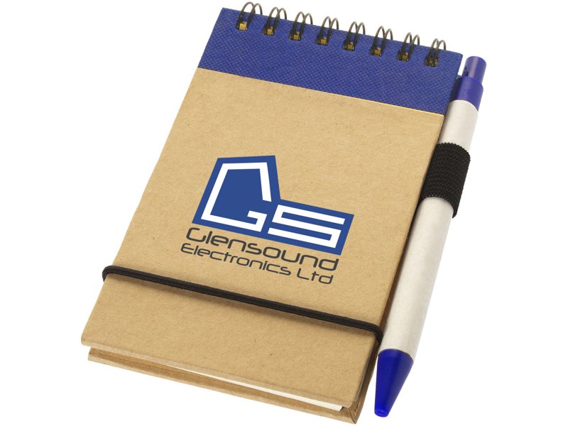 Zuse A7 gerecycled jotter kladblok met pen Zuse A7 gerecycled jotter kladblok met pen