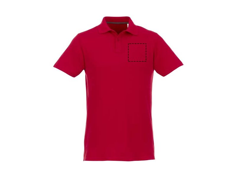 Helios herenpolo met korte mouwen