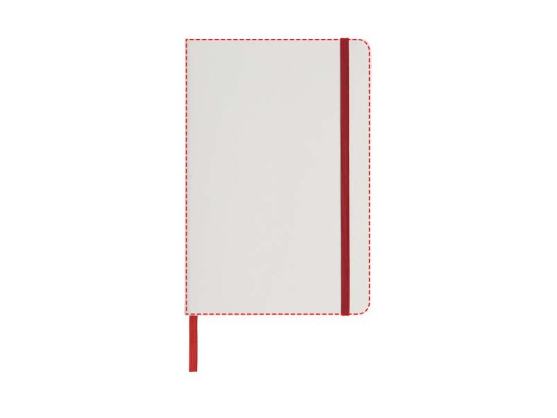 Spectrum A5 notitieboek met gekleurde sluiting Spectrum A5 notitieboek met gekleurde sluiting