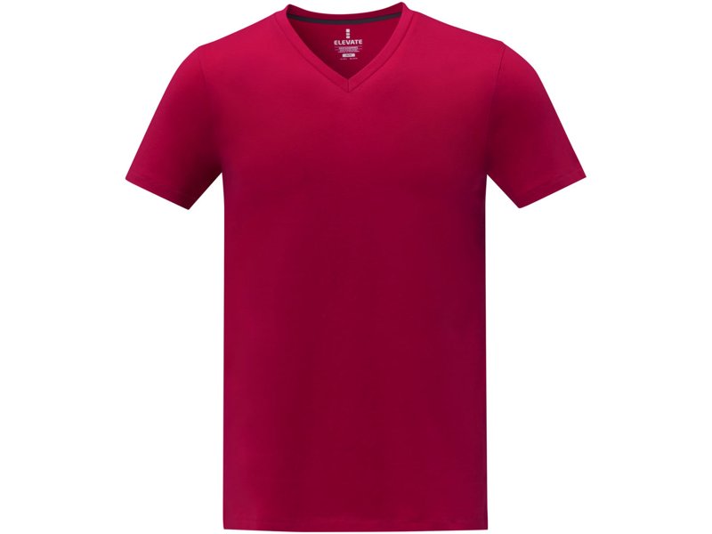 Somoto Heren T-shirt met V-hals en korte mouwen Somoto Heren T-shirt met V-hals en korte mouwen