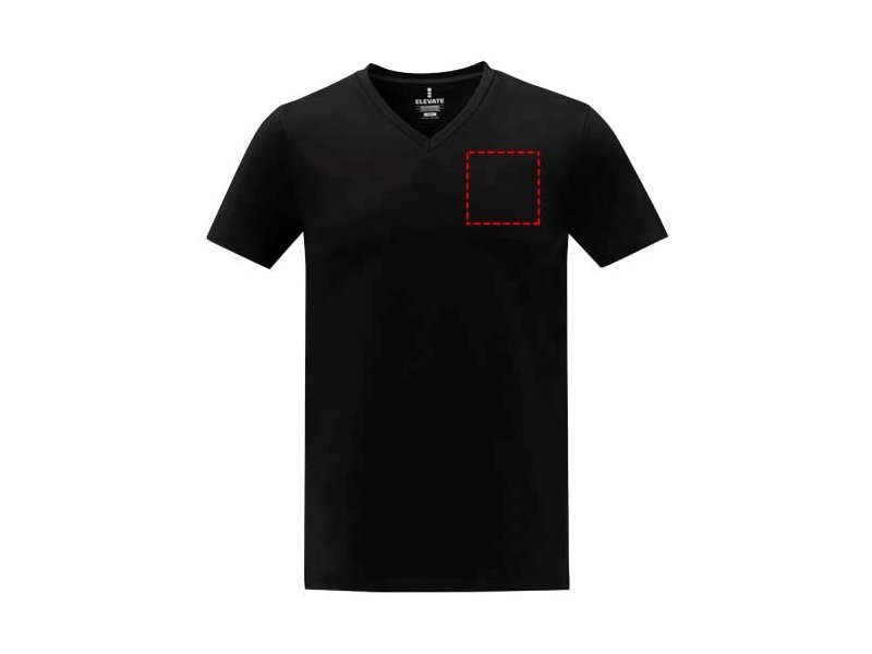 Somoto Heren T-shirt met V-hals en korte mouwen Somoto Heren T-shirt met V-hals en korte mouwen