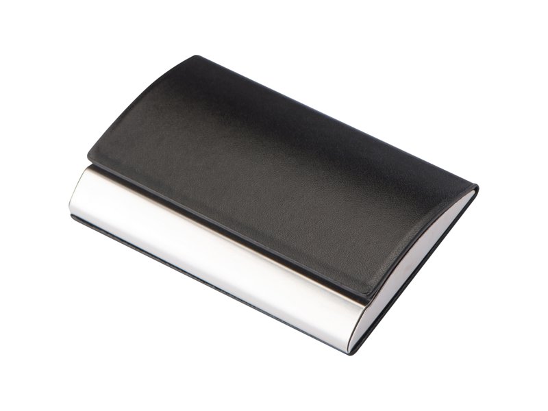 Gepersonaliseerde Cardiff kaarthouder met logo als elegant relatiegeschenk Gepersonaliseerde Cardiff kaarthouder met logo als elegant relatiegeschenk