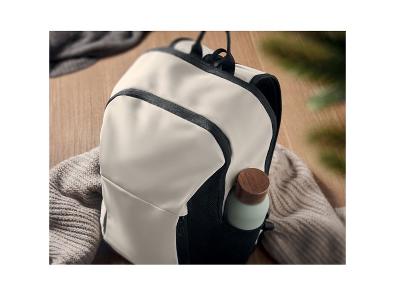 KOROVIN - 15" zachte PU laptop rugzak