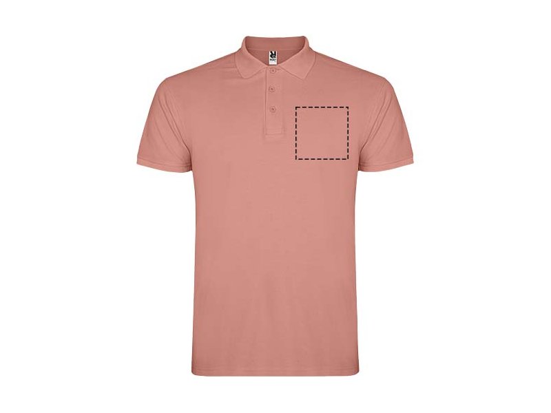 Star herenpolo met korte mouwen