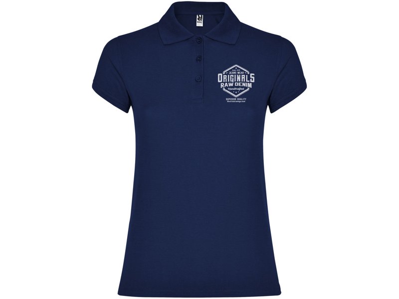 Star damespolo met korte mouwen Star damespolo met korte mouwen