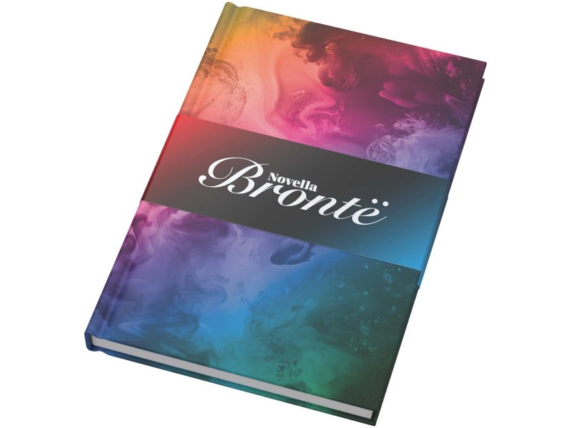 Novella Brontë A5 notitieboek met matte harde cover, 100 vellen Novella Brontë A5 notitieboek met matte harde cover, 100 vellen