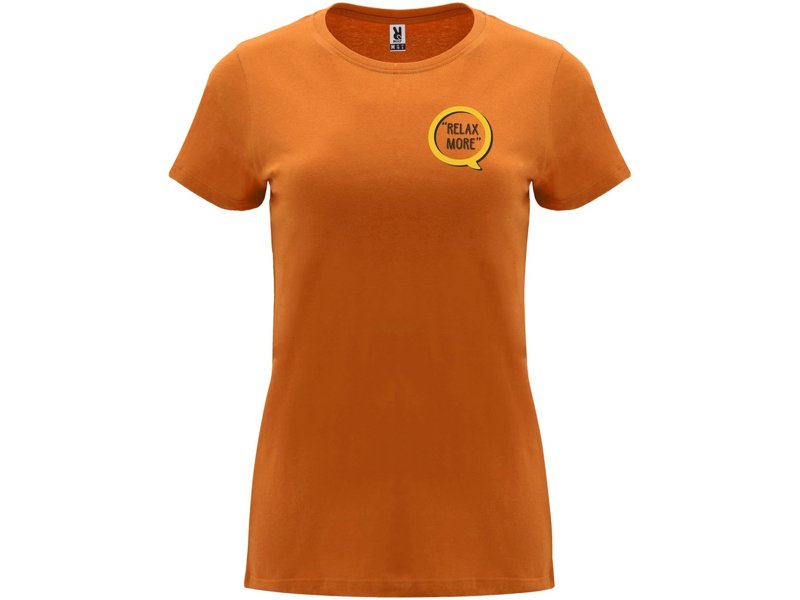 Capri damesshirt met korte mouwen Capri damesshirt met korte mouwen