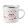 SEASOMEL - Kerst emaille mok 300ml