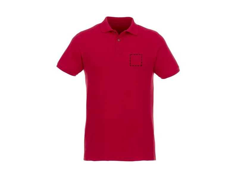 Beryl biologisch gerecyclede herenpolo met korte mouwen