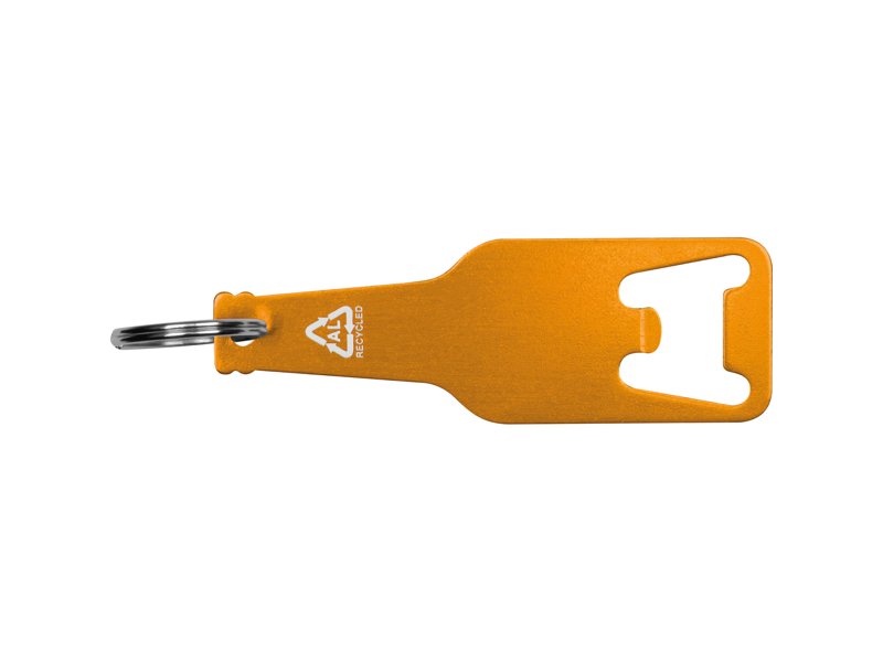 Flessenopener gemaakt van gerecycled aluminium in Malmö