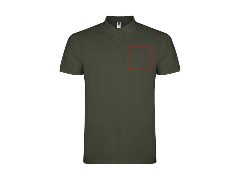 Star herenpolo met korte mouwen