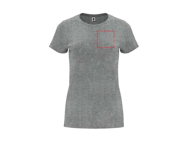 Capri damesshirt met korte mouwen