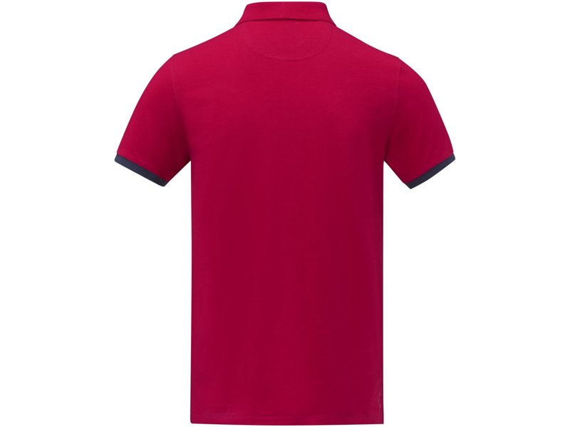 Morgan duotone Heren polo met korte mouwen