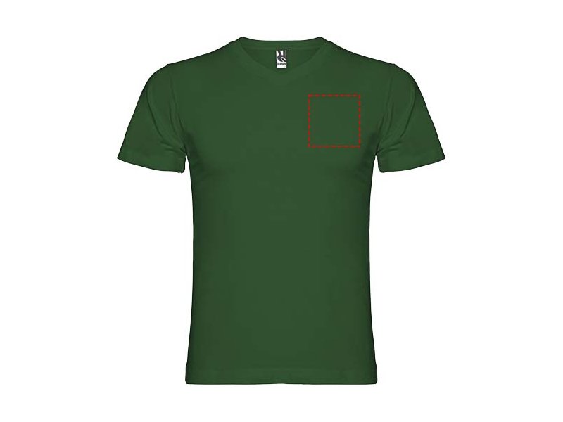 Samoyedo herenshirt met V-hals en korte mouwen Samoyedo herenshirt met V-hals en korte mouwen