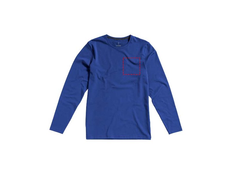 Ponoka heren t-shirt met lange mouwen