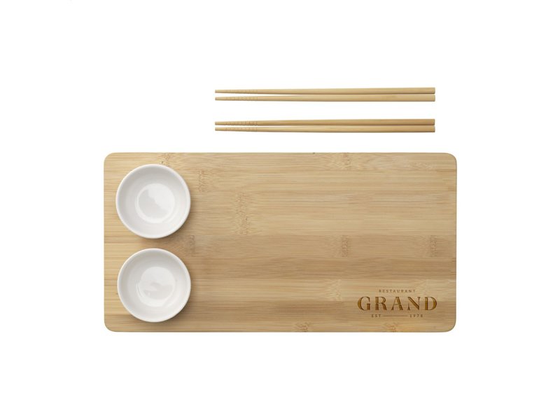 Temaki Bamboo Sushi Tray geschenkset Temaki Bamboo Sushi Tray geschenkset
