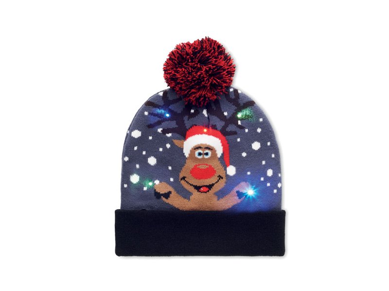 SHIMAS LIGHT - Gebreide kerstmuts LED