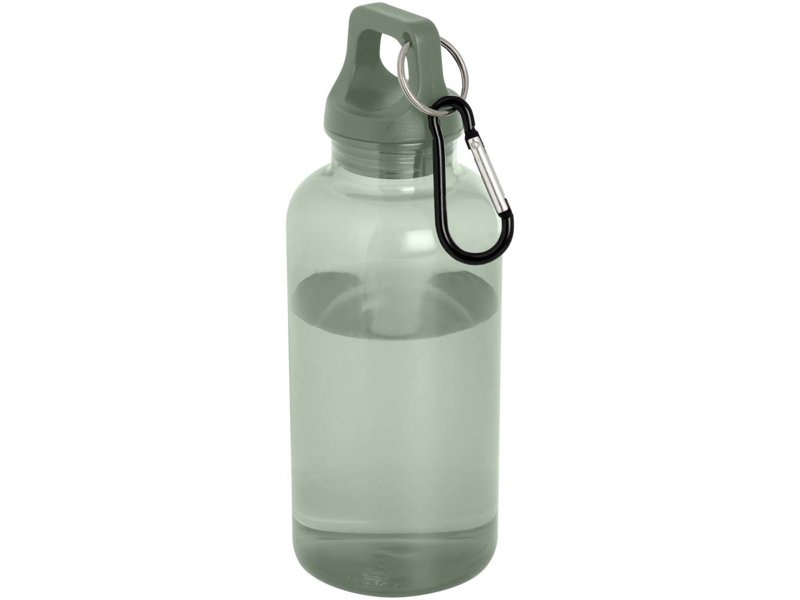 Oregon 400 ml waterfles van RCS-gecertificeerd gerecycled plastic met karabijnhaak