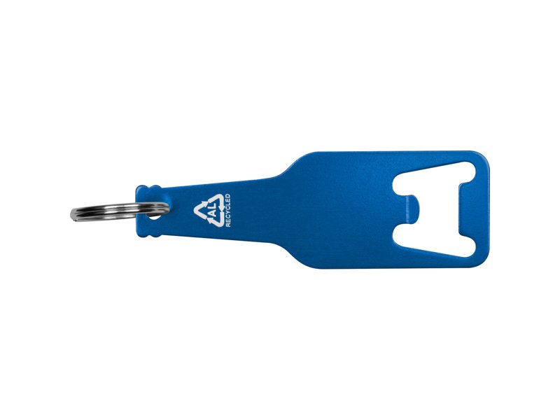 Flessenopener gemaakt van gerecycled aluminium in Malmö