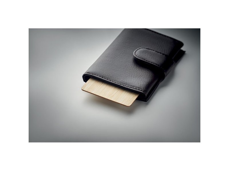 Bamboe RFID kaarthouder