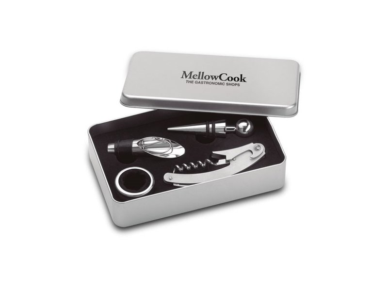 Wijnset in blik Wijnset in blik