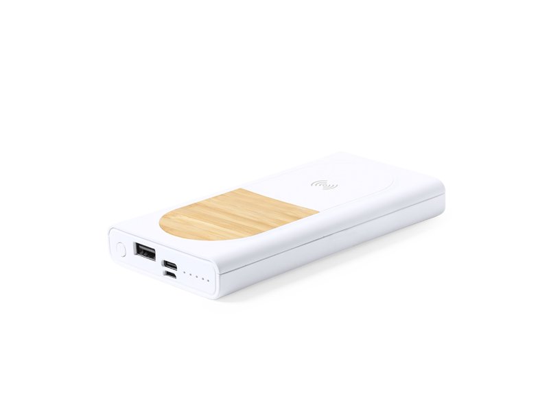 Originele Ditte Power Bank 8.000 mAh promotieartikel bedrukt met logo