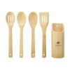 Bamboo cooking set keukengerei