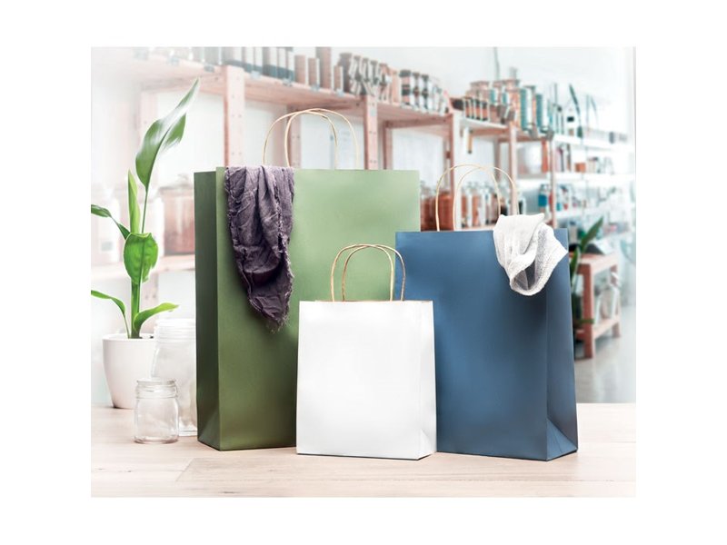 Kleine papieren geschenktas