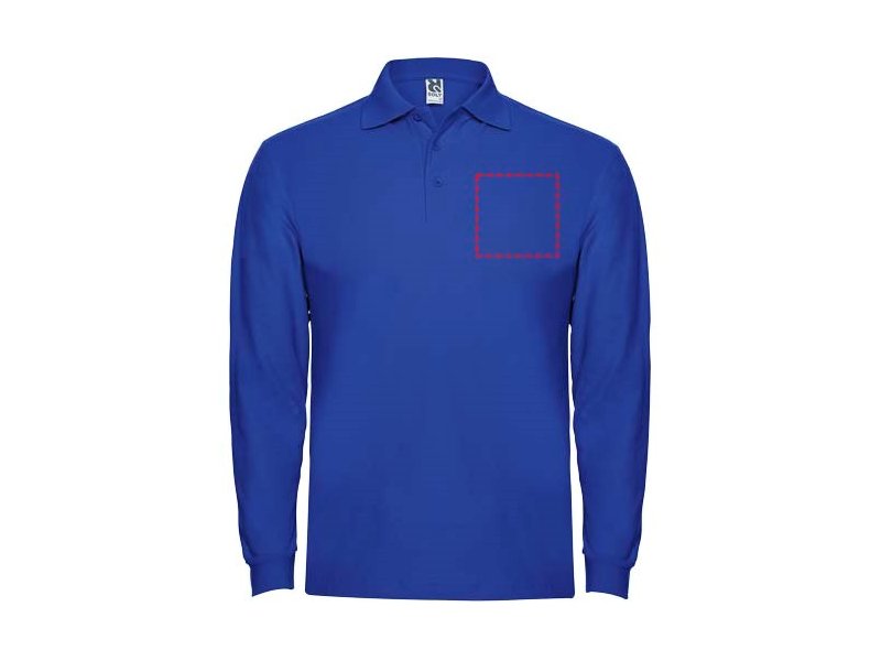 Estrella herenpolo met lange mouwen