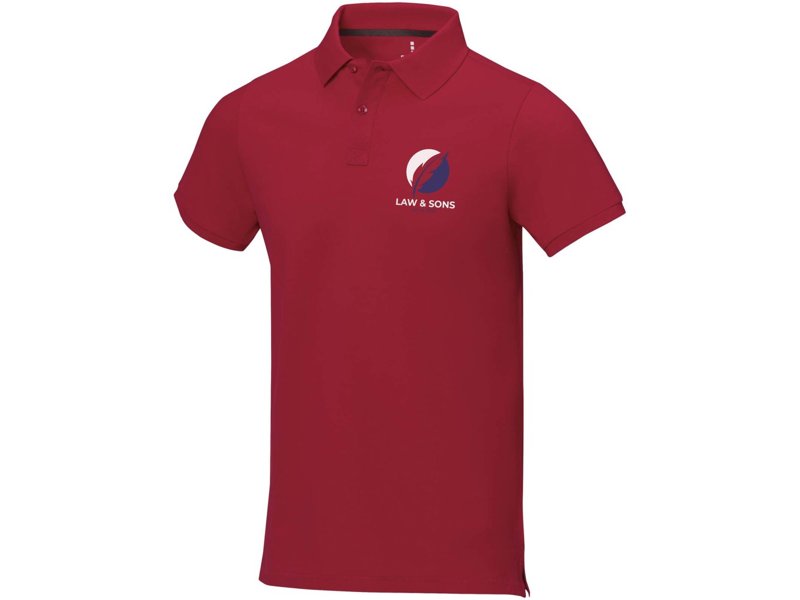 Calgary heren polo met korte mouwen Calgary heren polo met korte mouwen