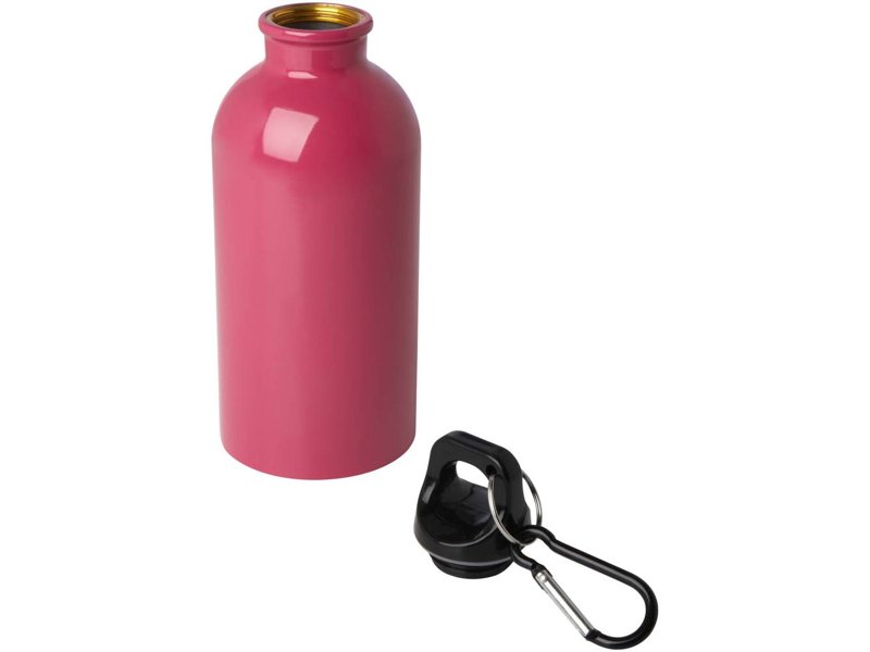 Oregon 400 ml RCS gecertificeerde enkelwandige roestvrijstalen waterfles met karabijnhaak