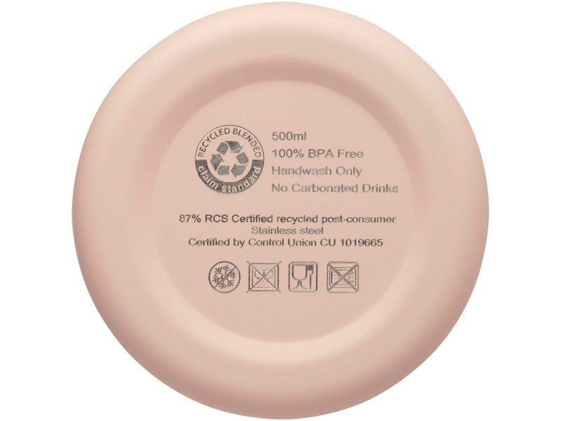 Spring 500 ml RCS-gecertificeerde gerecyclede roestvrijstalen koperen vacuümgeïsoleerde fles
