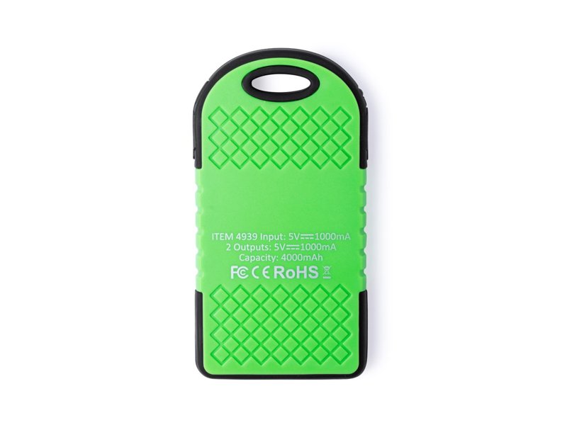 Draagbare Lenard Power Bank 4.000 mAh promotieartikel laten bedrukken met logo Draagbare Lenard Power Bank 4.000 mAh promotieartikel laten bedrukken met logo