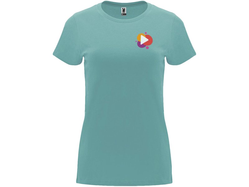 Capri damesshirt met korte mouwen