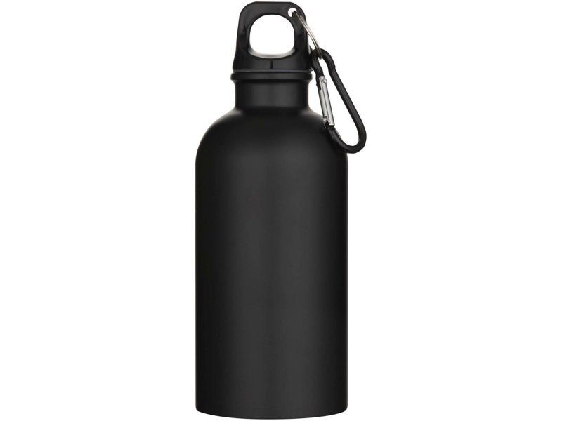 Oregon 400 ml matte RCS gecertificeerde enkelwandige roestvrijstalen waterfles met karabijnhaak