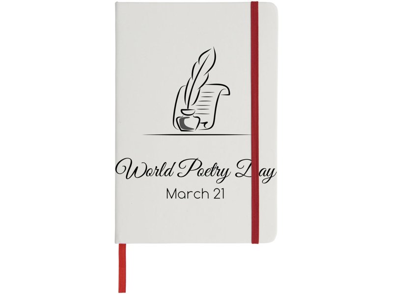 Spectrum A5 notitieboek met gekleurde sluiting