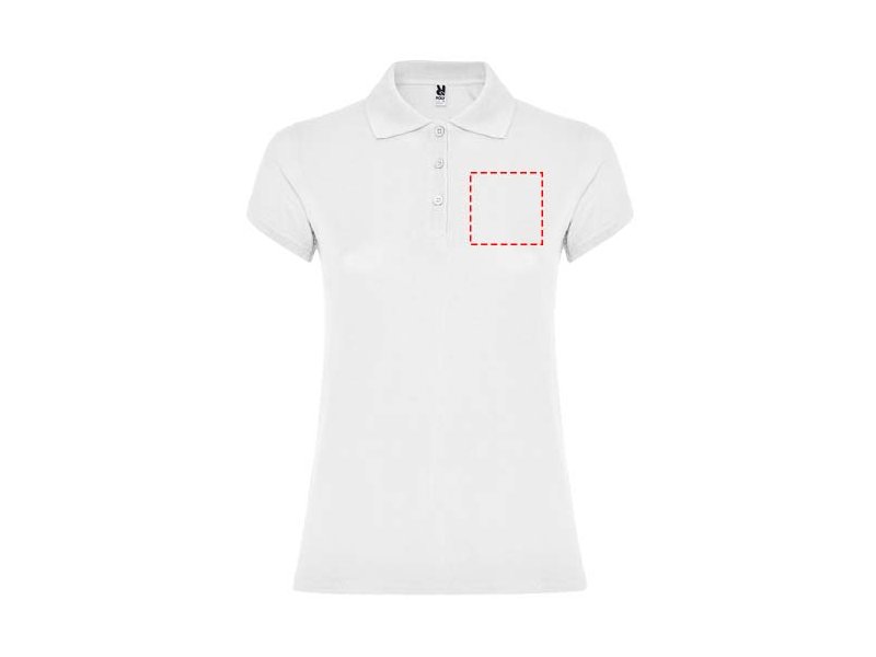 Star damespolo met korte mouwen Star damespolo met korte mouwen