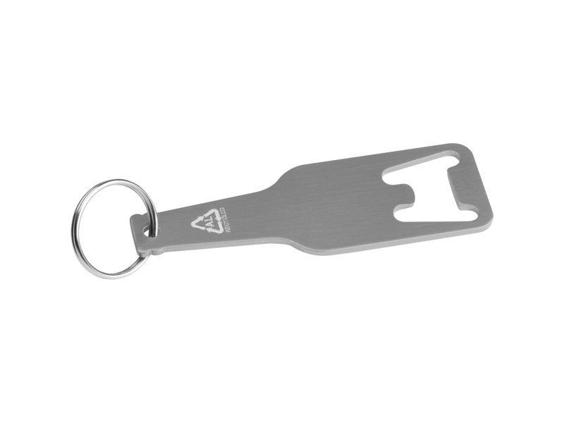 Flessenopener gemaakt van gerecycled aluminium in Malmö