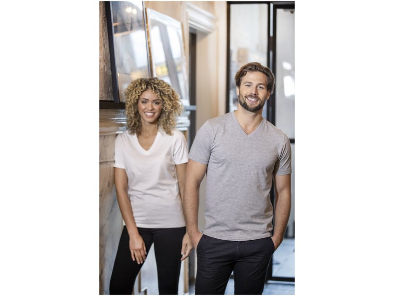 Somoto Heren T-shirt met V-hals en korte mouwen Somoto Heren T-shirt met V-hals en korte mouwen